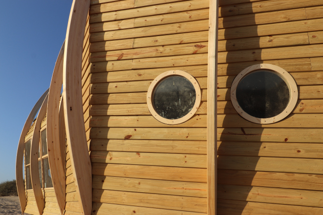 ����� Shipwreck Lodge. ���������� ������������� Nina Maritz Architects