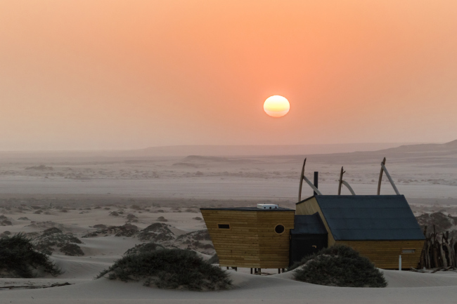 ����� Shipwreck Lodge. ���������� � Denzel Bezuidenhoudt. ������������� Nina Maritz Architects