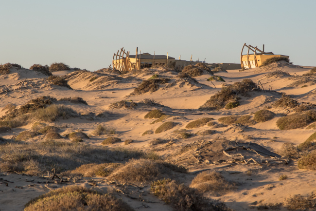 ����� Shipwreck Lodge. ���������� � Denzel Bezuidenhoudt. ������������� Nina Maritz Architects