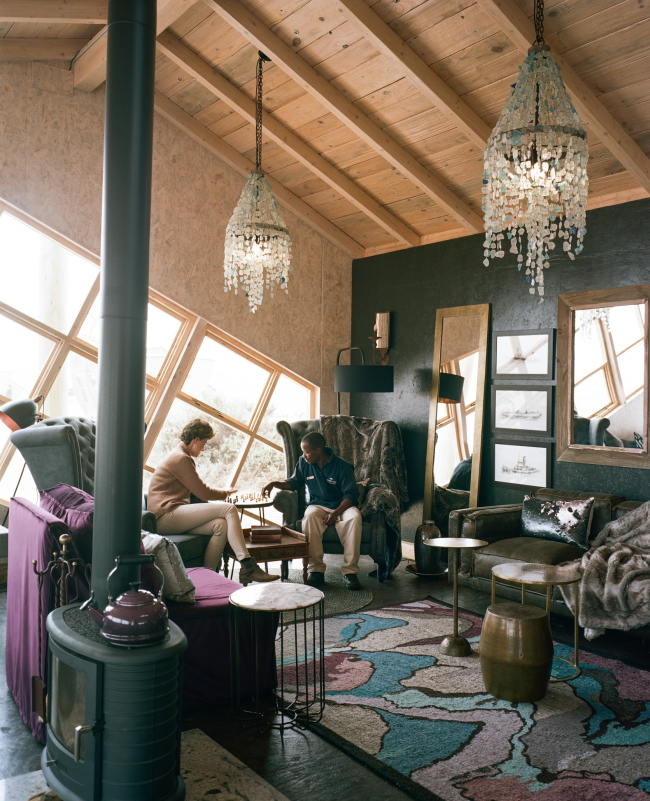 ����� Shipwreck Lodge. ���������� � Michael Turek. ������������� Nina Maritz Architects