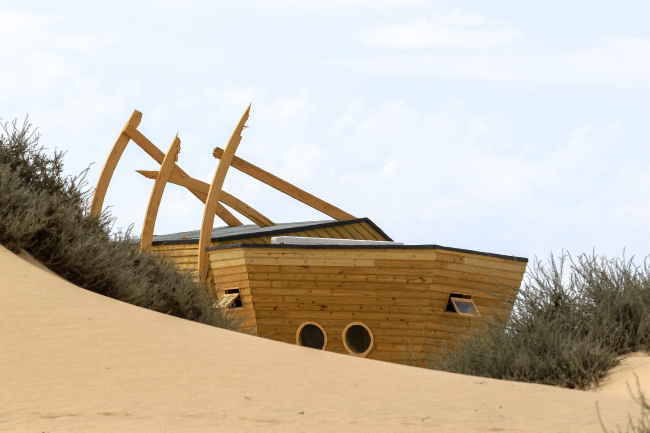 ����� Shipwreck Lodge. ���������� � Michael Turek. ������������� Nina Maritz Architects