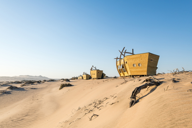 ����� Shipwreck Lodge. ���������� � Shawn van Eeden. ������������� Nina Maritz Architects