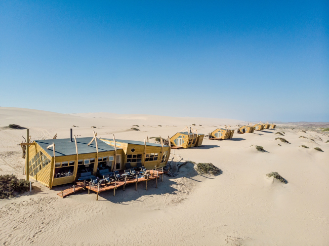 ����� Shipwreck Lodge. ���������� � Shawn van Eeden. ������������� Nina Maritz Architects
