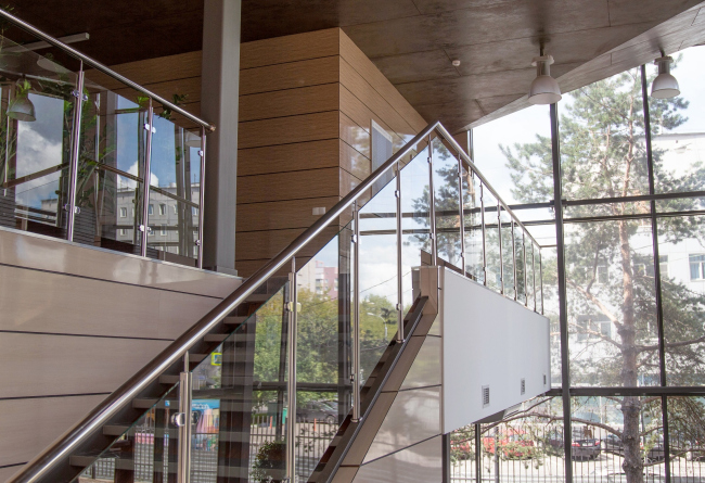 The sales office building of "Seliger City" residential complex � Architecturium