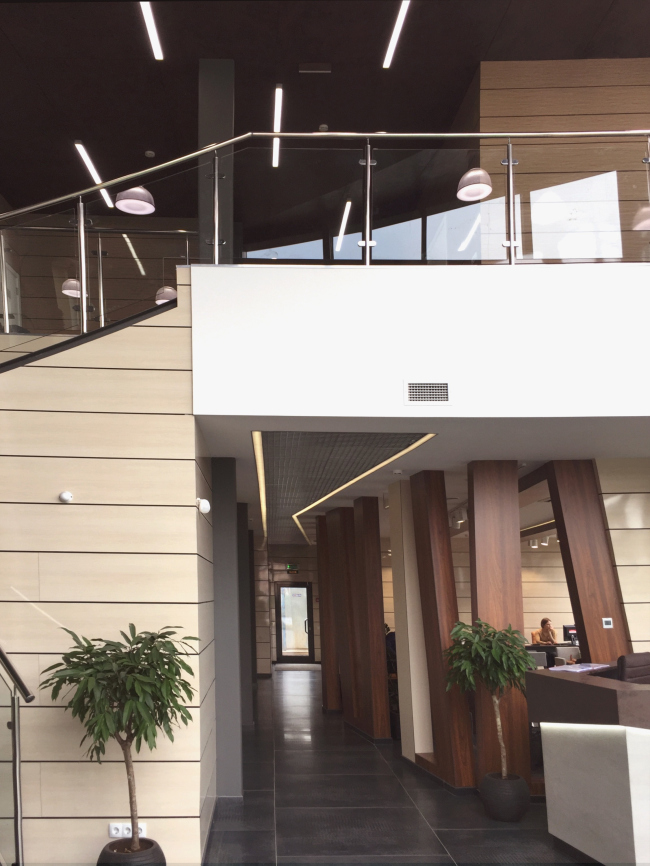 The sales office building of "Seliger City" residential complex � Architecturium