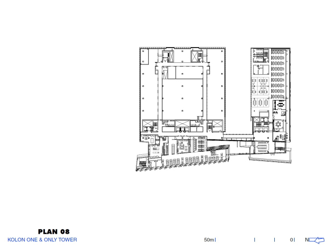  Kolon One & Only Tower.   Morphosis Architects