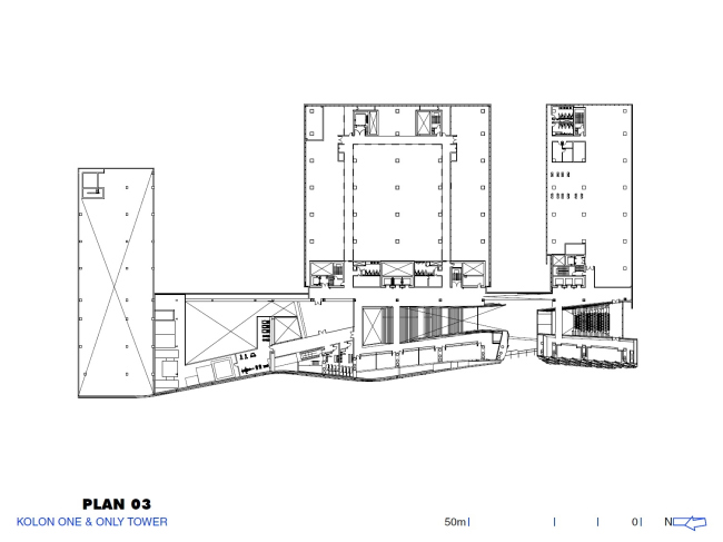  Kolon One & Only Tower.   Morphosis Architects