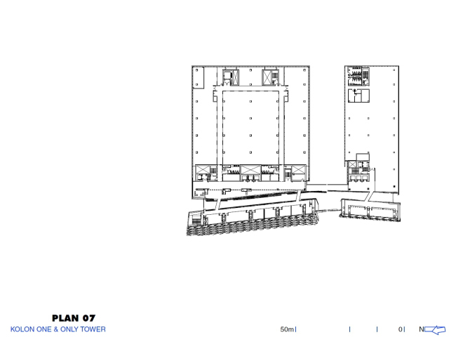  Kolon One & Only Tower.   Morphosis Architects