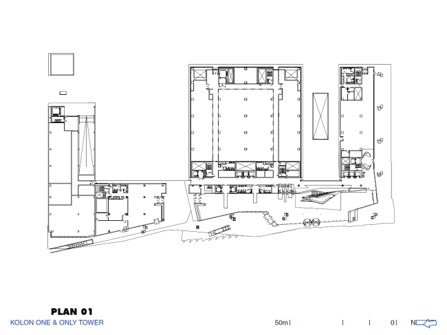  Kolon One & Only Tower.   Morphosis Architects