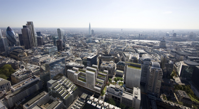   London Wall Place  Cityscape