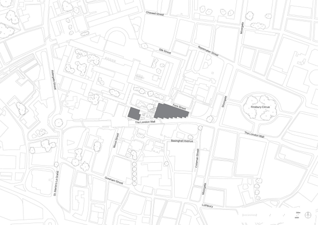 ������� �������� London Wall Place � Make Architects