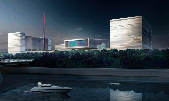 The Parliamentary Center, a competition project, 2015. Version 2 � A-GA