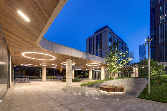 "Vorobyev Dom" residential complex. Photograph � ADM