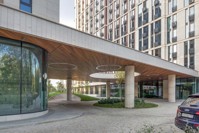 "Vorobyev Dom" residential complex. Photograph � ADM