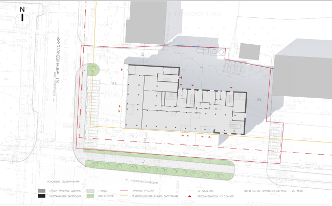 Mercure Hotel. Master plan