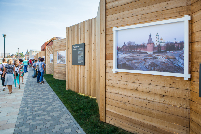 Reconstruction of the Upa River embankment, Tula. 2017-2018  WOWHAUS