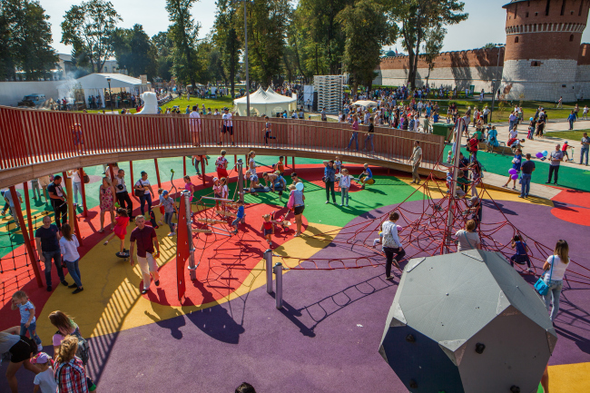 Reconstruction of the Upa River embankment, Tula. 2017-2018 � WOWHAUS