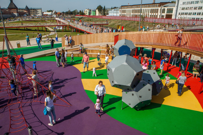 Reconstruction of the Upa River embankment, Tula. 2017-2018 � WOWHAUS