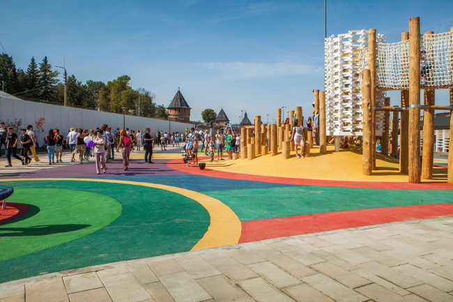 Reconstruction of the Upa River embankment, Tula. 2017-2018 � WOWHAUS