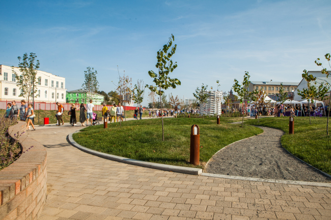 Reconstruction of the Upa River embankment, Tula. 2017-2018  WOWHAUS