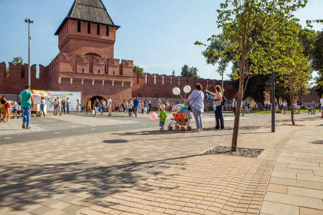 Reconstruction of the Upa River embankment, Tula. 2017-2018  WOWHAUS