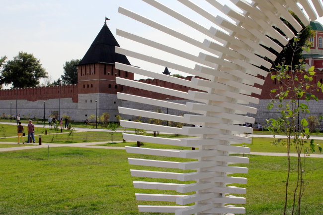 Reconstruction of the Upa River embankment, Tula. 2017-2018  WOWHAUS, Photograph: Julia Tarabarina, Archi.ru