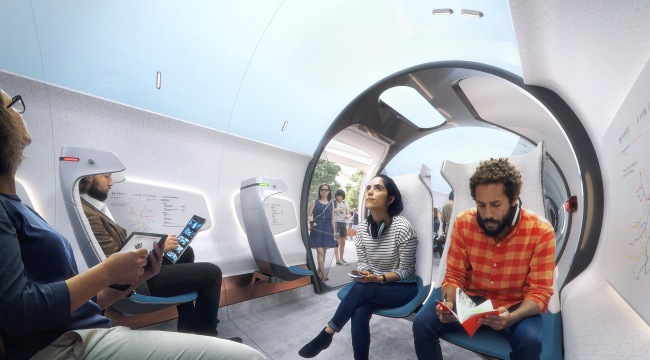 ������ ������������� ���� Hyperloop � UNStudio