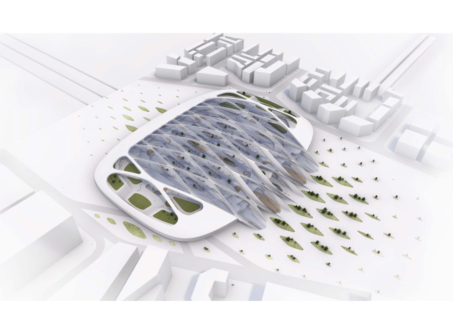 ������ ������������� ���� Hyperloop � UNStudio
