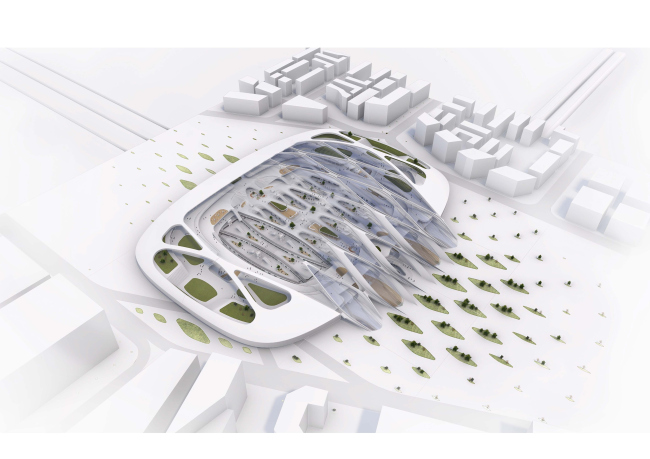 ������ ������������� ���� Hyperloop � UNStudio