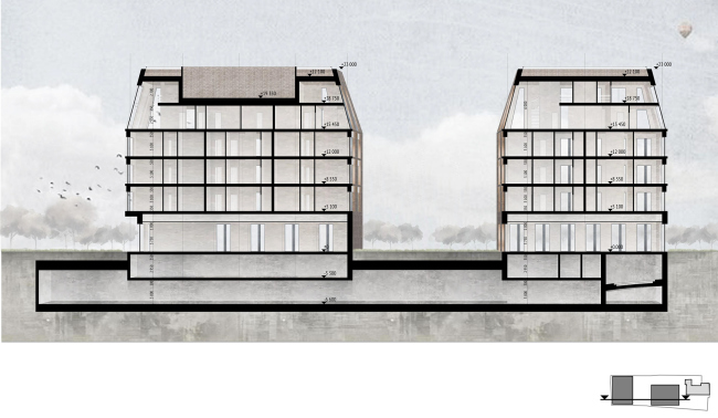 General section view � APEX project bureau