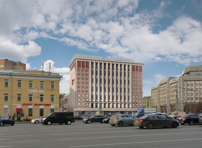 Reconstruction of the building at the Zubovskaya Square � "GRAN" architects