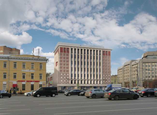 Reconstruction of the building at the Zubovskaya Square  "GRAN" architects