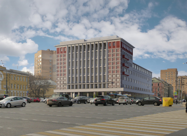 Reconstruction of the building at the Zubovskaya Square  "GRAN" architects