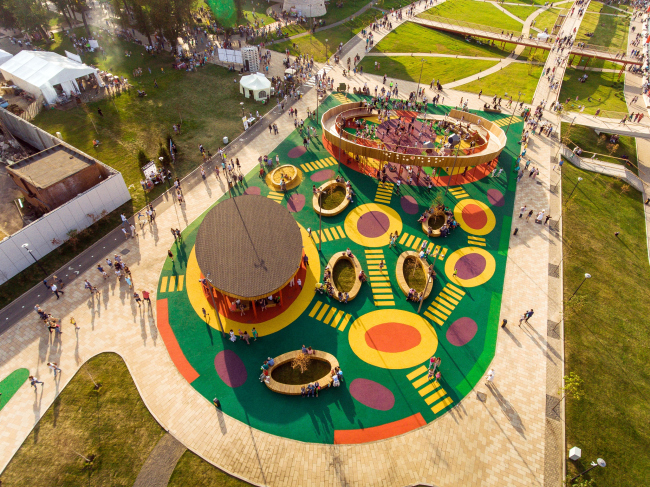 Reconstruction of the Upa River embankment, Tula. 2017-2018 � WOWHAUS, Photograph � Oleg Leonov, Overhaul Department of Moscow