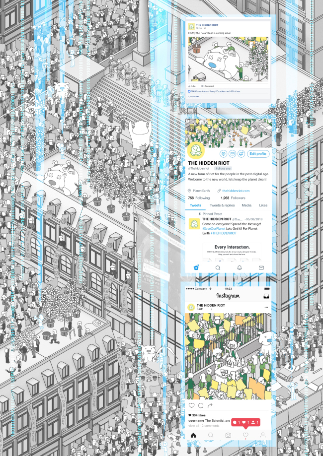 The Hidden Riot � Edmund Tan Hong Xiang. ����������� ������������� studioBLEAK