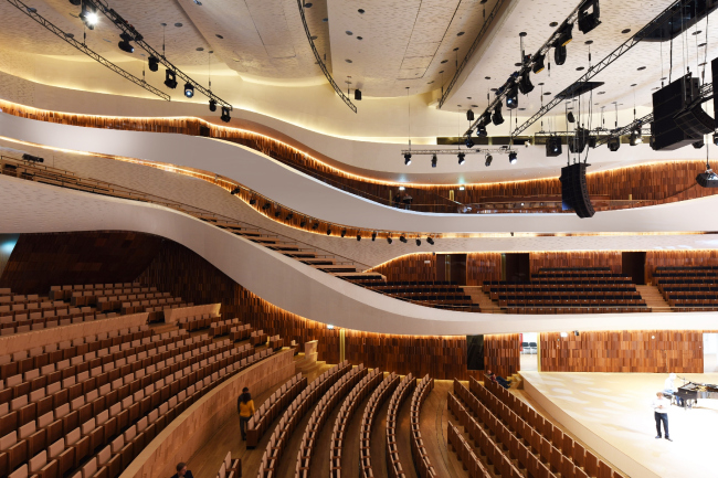 Zaryadye Concert Hall. Photograph  Ilia Ivanov