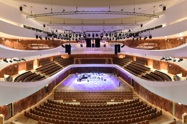 Zaryadye Concert Hall. Photograph � Ilia Ivanov