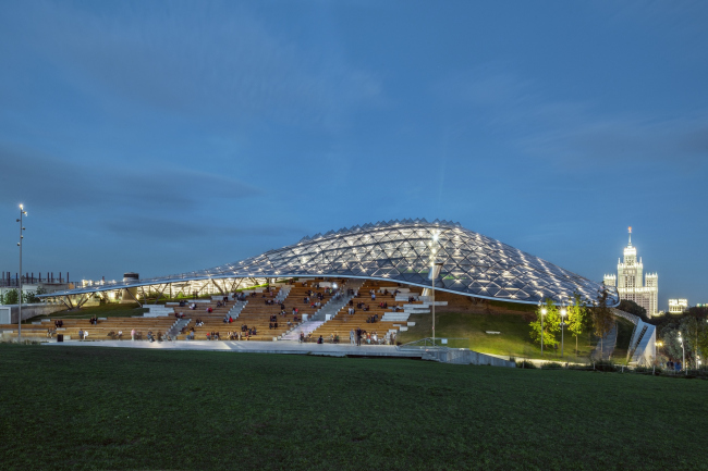 Zaryadye Concert Hall. Photograph  Aleksey Naroditsky