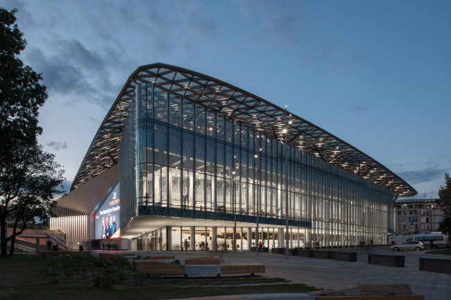 Zaryadye Concert Hall. Photograph � Aleksey Naroditsky