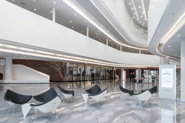 Zaryadye Concert Hall. Photograph � Aleksey Naroditsky