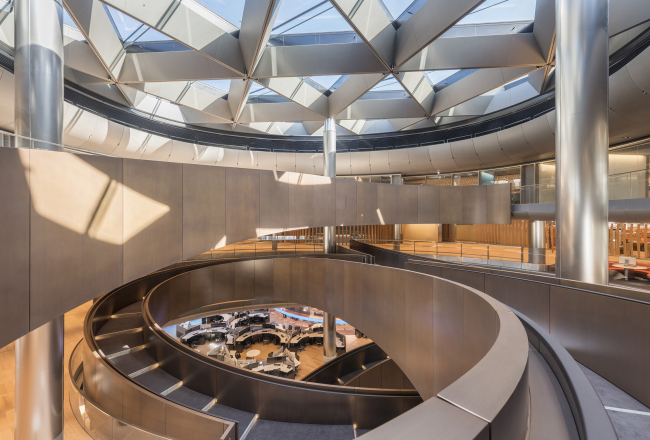 ����������� ����-�������� �������� Bloomberg � ������� � Nigel Young / Foster + Partners