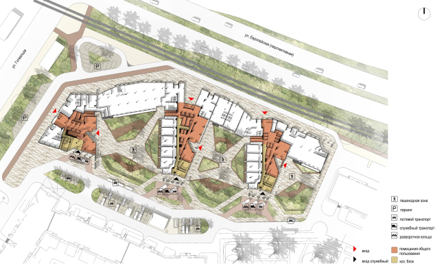 Simplified master plan + 1st floor  OSA Group