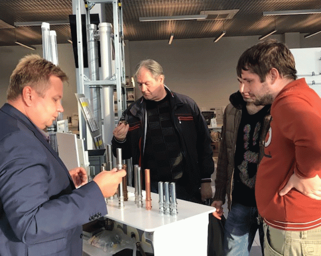 Неделя Viega в «Селекте»: инновационная пресс-система Viega Smartpress вызвала оживленный интерес у посетителей © Viega Неделя Viega в «Селекте»: инновационная пресс-система Viega Smartpress вызвала оживленный интерес у посетителей © Viega