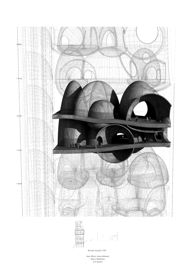����� ������ (The Tower of Memory: the tower and the landscape). �����: ���� �������� ������ ��������� (Juan Alberto Arjona Belmonte), ETSAM, �������