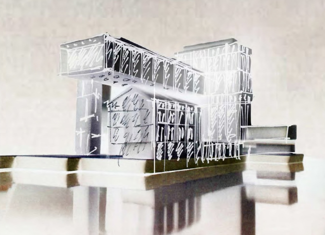 Multifunctional complex "Technology park "Fridge". Sketches � GRAN