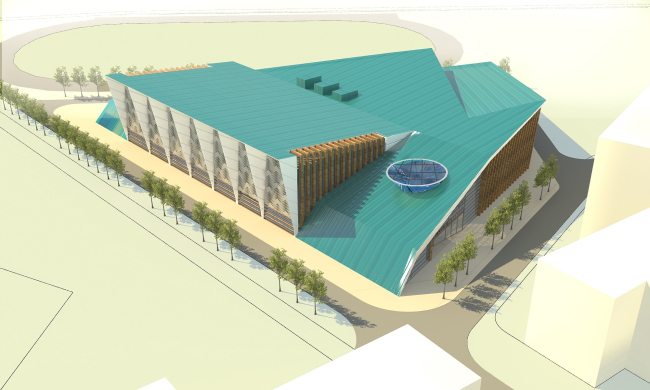 Fitness and health centre in "Laikovo" housing complex � Arhitekturium