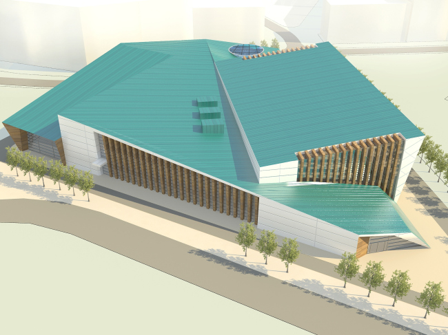 Fitness and health centre in "Laikovo" housing complex � Arhitekturium