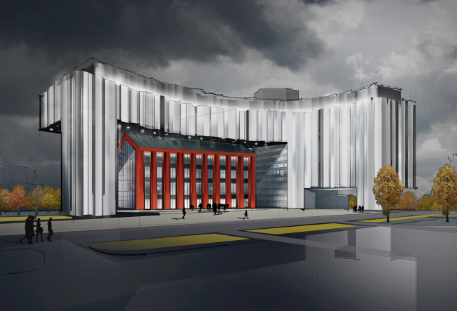 Multifunctional complex "Technology park "Fridge". Sketches � GRAN