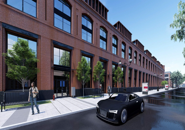 Reconstruction of the complex of buildings of Mosavtosteklo plant 