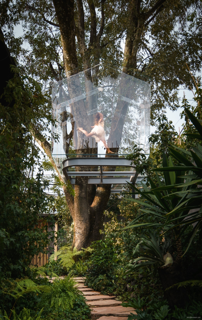 Crystal Treehouse � Alexander de La Roche. ������������� ���� BROISSIN